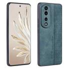 For Honor 70 Pro / 70 Pro+ AZNS 3D Embossed Skin Feel Phone Case(Dark Green) - 1