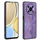 For Honor X30 / X9 AZNS 3D Embossed Skin Feel Phone Case(Purple) - 1