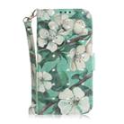 For Asus Zenfone 9 3D Colored Horizontal Flip Leather Phone Case(Watercolor Flower) - 2