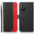 For Xiaomi Poco M4 5G KHAZNEH Litchi Texture Leather RFID Phone Case(Black) - 1