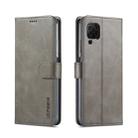 For Huawei P40 Lite / nova 6 SE LC.IMEEKE Calf Texture Horizontal Flip Leather Case, with Holder & Card Slots & Wallet & Photo Frame(Grey) - 1