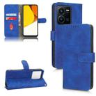 For vivo Y22s / Y35 Skin Feel Magnetic Flip Leather Phone Case(Blue) - 1