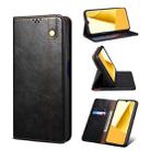 For vivo Y77 5G Malaysian/Y77e Global Oil Wax Crazy Horse Texture Leather Phone Case(Black) - 1