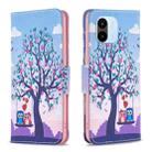 For Xiaomi Redmi A1 / A1+ Colored Drawing Pattern Flip Leather Phone Case(Owl) - 1