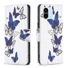 For Xiaomi Redmi A1 / A1+ Colored Drawing Pattern Flip Leather Phone Case(Butterflies) - 1