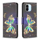 For Xiaomi Redmi A1 / A1+ Colored Drawing Pattern Flip Leather Phone Case(Big Butterfly) - 1