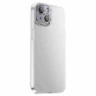 For iPhone 13 PC Crystal Clear Frosted Phone Case(White) - 1