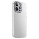 For iPhone 13 Pro PC Crystal Clear Frosted Phone Case(White) - 1