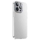 For iPhone 13 Pro Max PC Crystal Clear Frosted Phone Case(White) - 1