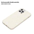 For iPhone 12 Pro Max Wheat Straw Material Degradable TPU Phone Case(White) - 2