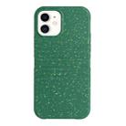 For iPhone 11 Wheat Straw Material Degradable TPU Phone Case(Dark Green) - 1