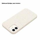 For iPhone 11 Wheat Straw Material Degradable TPU Phone Case(White) - 3
