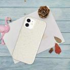 For iPhone 11 Wheat Straw Material Degradable TPU Phone Case(White) - 5