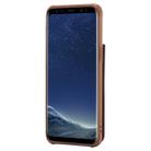 For Galaxy S8 Vertical Flip Shockproof Leather Protective Case with Long Rope, Support Card Slots & Bracket & Photo Holder & Wallet Function(咖啡) - 4