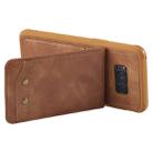 For Galaxy S8 Vertical Flip Shockproof Leather Protective Case with Long Rope, Support Card Slots & Bracket & Photo Holder & Wallet Function(Brown) - 6