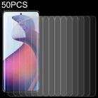 For Motorola Moto G72 50pcs 0.26mm 9H 2.5D Tempered Glass Film - 1