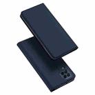For Samsung Galaxy M33 5G DUX DUCIS Skin Pro Series Leather Phone Case(Blue) - 1