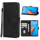 For Infinix Note 12 2023 Leather Phone Case(Black) - 1