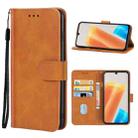 For Infinix Zero 20 Leather Phone Case(Brown) - 1