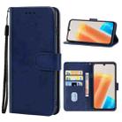 For Infinix Zero 20 Leather Phone Case(Blue) - 1