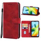For Xiaomi Redmi A1+ Leather Phone Case(Red) - 1