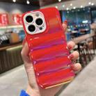 For iPhone 14 Bubble Symphony TPU Phone Case(Red) - 1