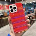 For iPhone 14 Plus Bubble Symphony TPU Phone Case(Red) - 1