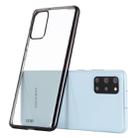 For Galaxy S20+ GEBEI Plating TPU Shockproof Protective Case(Black) - 1