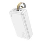 hoco J87B Tacker 30000mAh PD20W +QC3.0 Fast Charging Power Bank(White) - 1