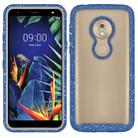 For Motorola Moto G7 Play Shockproof Starry Sky PC + TPU Protective Case(Blue) - 1