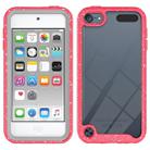 For iPod Touch 5 / 6 / 7 Shockproof Starry Sky PC + TPU Protective Case(Red) - 1