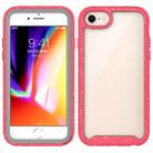 For iPhone SE 2022 / SE 2020 / 8 / 7 Shockproof Starry Sky PC + TPU Protective Case(Red) - 1