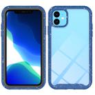 For iPhone 11 Shockproof Starry Sky PC + TPU Protective Case(Blue) - 1
