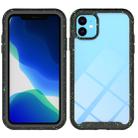 For iPhone 11 Shockproof Starry Sky PC + TPU Protective Case(Black) - 1