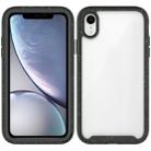For iPhone XR Shockproof Starry Sky PC + TPU Protective Case(Black) - 1