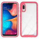 For Galaxy A10e Shockproof Starry Sky PC + TPU Protective Case(Red) - 1
