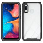 For Galaxy A20e Shockproof Starry Sky PC + TPU Protective Case(Black) - 1