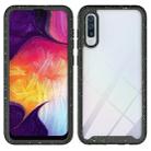 For Galaxy A50 Shockproof Starry Sky PC + TPU Protective Case(Black) - 1