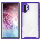For Galaxy Note 10 Plus Shockproof Starry Sky PC + TPU Protective Case(Purple) - 1
