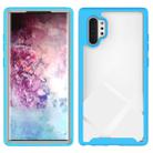 For Galaxy Note 10 Plus Shockproof Starry Sky PC + TPU Protective Case(Sky Blue) - 1