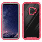 For Galaxy S9 Shockproof Starry Sky PC + TPU Protective Case(Red) - 1