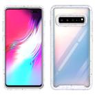 For Galaxy S10 5G Shockproof Starry Sky PC + TPU Protective Case(White) - 1