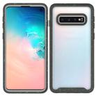 For Galaxy S10 Shockproof Starry Sky PC + TPU Protective Case(Black) - 1