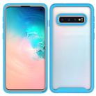 For Galaxy S10 Shockproof Starry Sky PC + TPU Protective Case(Sky Blue) - 1