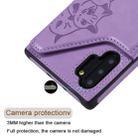 For Galaxy Note 10+ Six Cats Embossing Pattern Protective Case with Holder & Card Slots & Photo Frame(Black) - 6