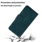 For Samsung Galaxy M13 4G Skin Feel Pure Color Flip Leather Phone Case(Green) - 6