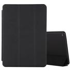 For iPad 10.2 Horizontal Flip Smart Leather Case with Three-folding Holder(Black) - 1