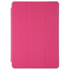 For iPad 10.2 Horizontal Flip Smart Leather Case with Three-folding Holder(Rose Red) - 2