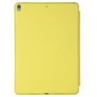 For iPad Air 3 10.5 inch Horizontal Flip Smart Leather Case with Three-folding Holder(Yellow) - 3
