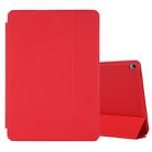 For iPad Air 3 10.5 inch Horizontal Flip Smart Leather Case with Three-folding Holder(Red) - 1